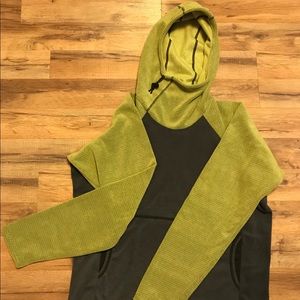 NEW Men’s Large Melanzana Hoodie Shale/Avocado